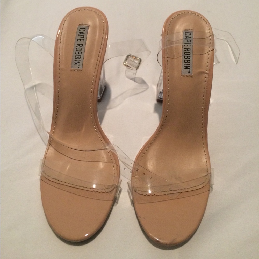Clear Heels/ Kim Kardashian Heels