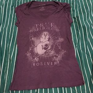 True Religion Tshirt Women's XS purple