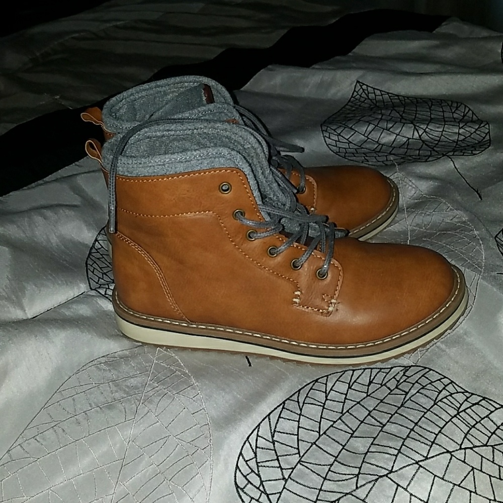From Old Navy  Light brown boots