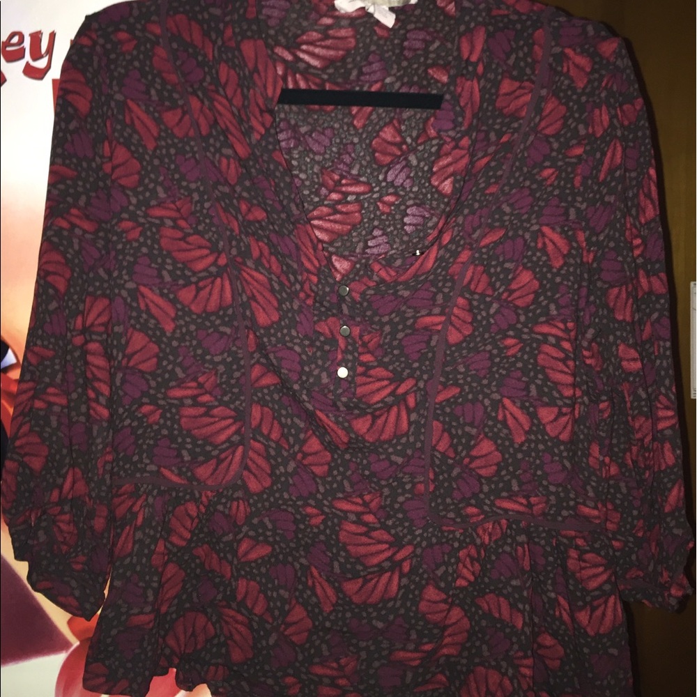 70s inspired retro button up