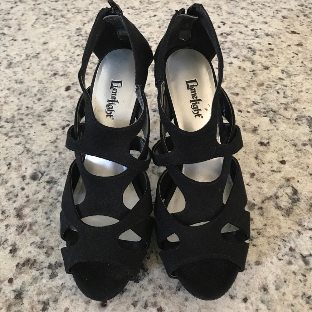 💕LAST CHANCE 💕 LIKE NEW Limelight Caged Heels