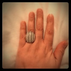 Stainless steel Bling ring