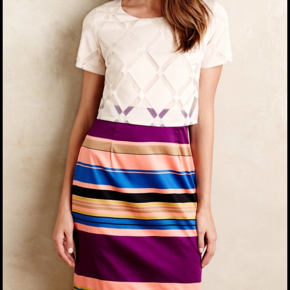 Anthro | Spring party dress