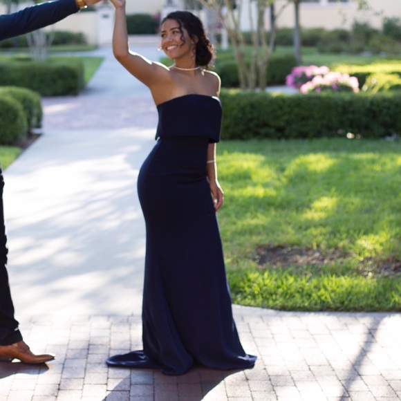 Beautiful Navy blue dress - Picture 1 of 7