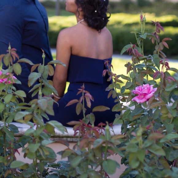 Beautiful Navy blue dress - Picture 7 of 7