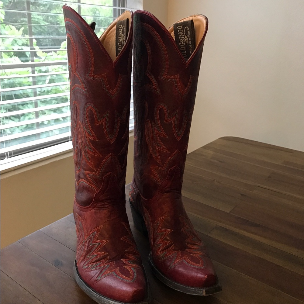 New Old Gringo Red Boots