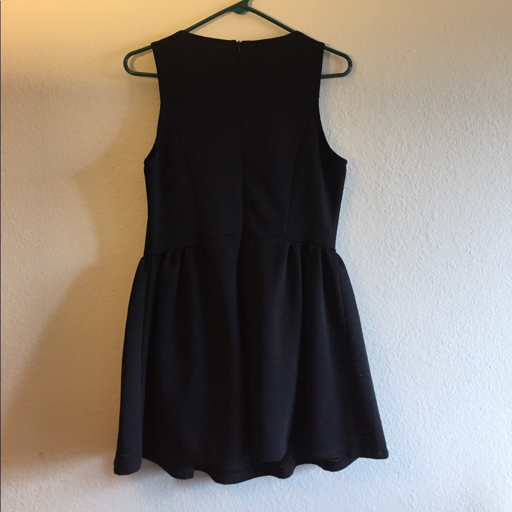 Black dress with coat - Picture 4 of 5