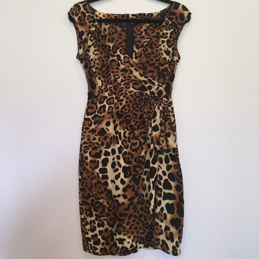 Nanette Lepore Cheetah Print Dress