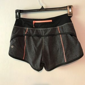 Lulu lemon speed shorts