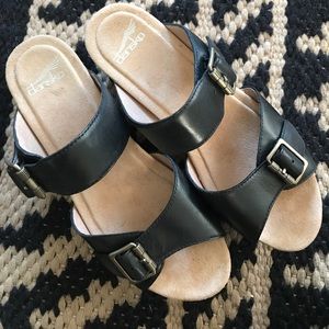 Dansko Silvie platform wedge sandals