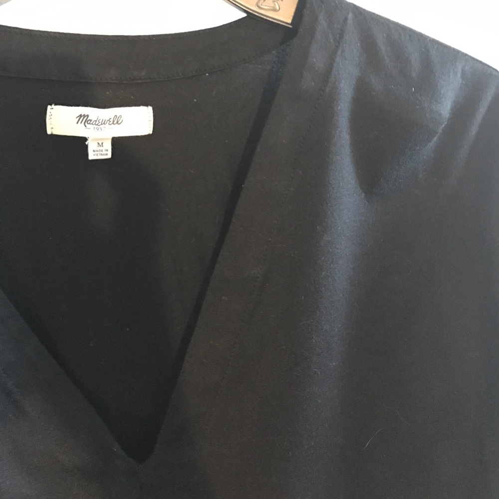 Madewell | Black 3/4 sleeve tee