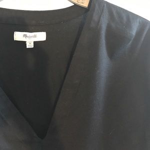 Madewell | Black 3/4 sleeve tee