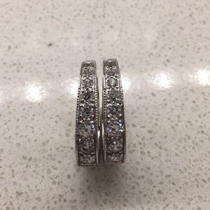 CZ Hoop Earrings