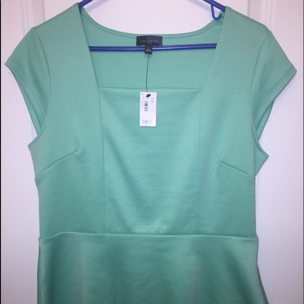 The Limited Womens Short Sleeve Mint Top Size L
