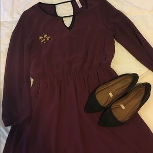 Xhilaration Plum Dress👗