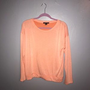 Soft coral long sleeve shirt💕