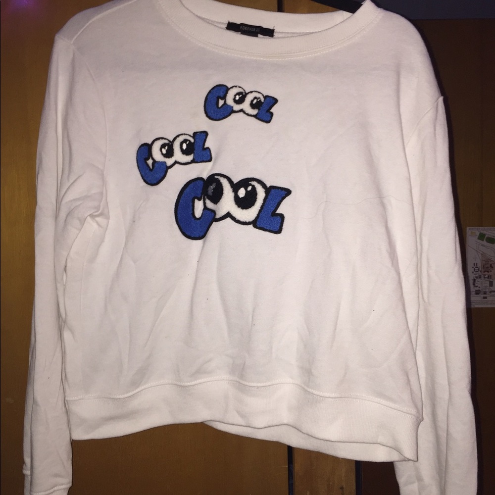 Crop sweater