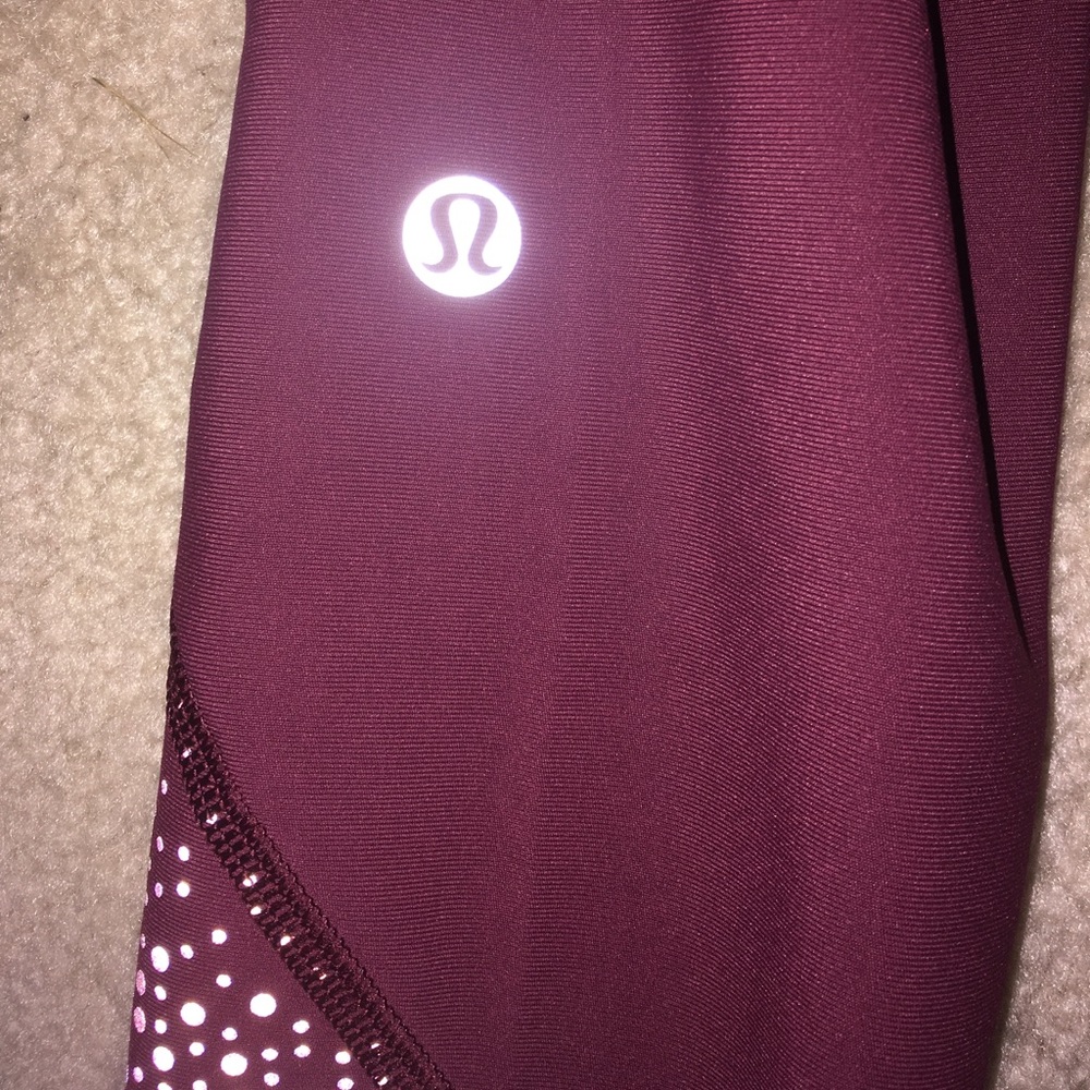 Reflective LuluLemon Leggings