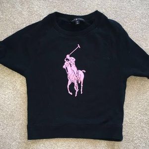 Ralph Lauren Limited Edition Pink Sweatshirt Tee
