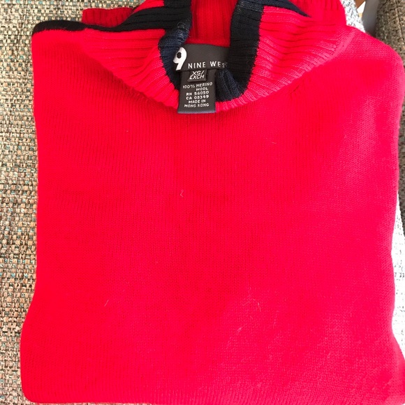 Nine West Long Sleeve Sweater ❤️😀👜🎀🛍 - Picture 4 of 5