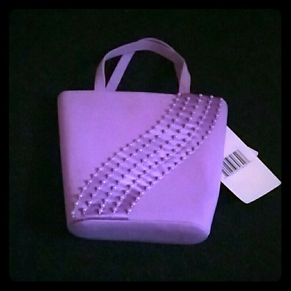 Purple beaded