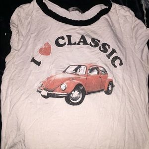 Stretchy T-shirt/Crop-top