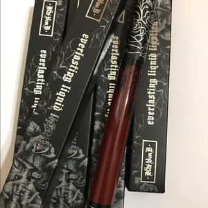 Kat von d liquid lipstick 💄 Exorcism