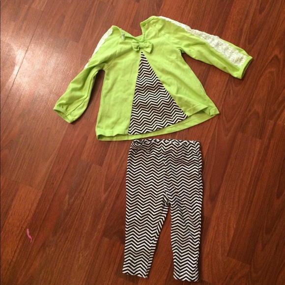 Kids Headquarters Matching Sets Lime Green Matching Set Poshmark