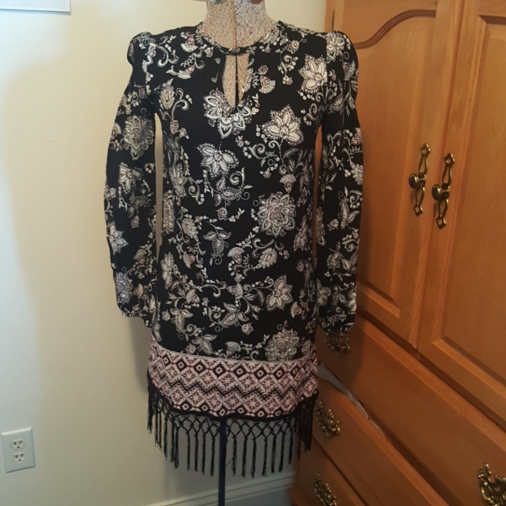 Printed sheath dress