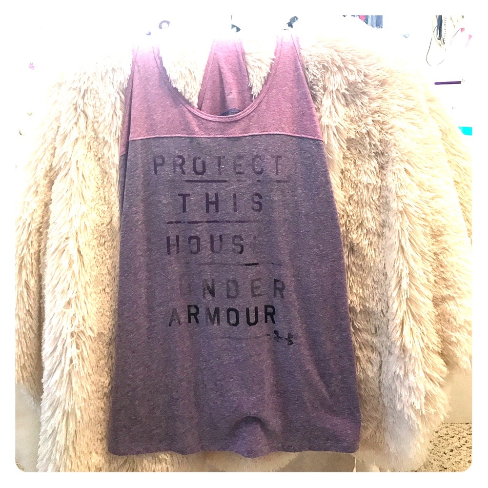UNDER ARMOIR work out racerback!