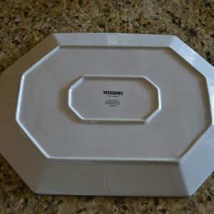 Missoni Other - Missoni Large Serving Platter in Violet Zig Zag Missoni Other - Missoni Large Serving Platter in Violet Zig Zag