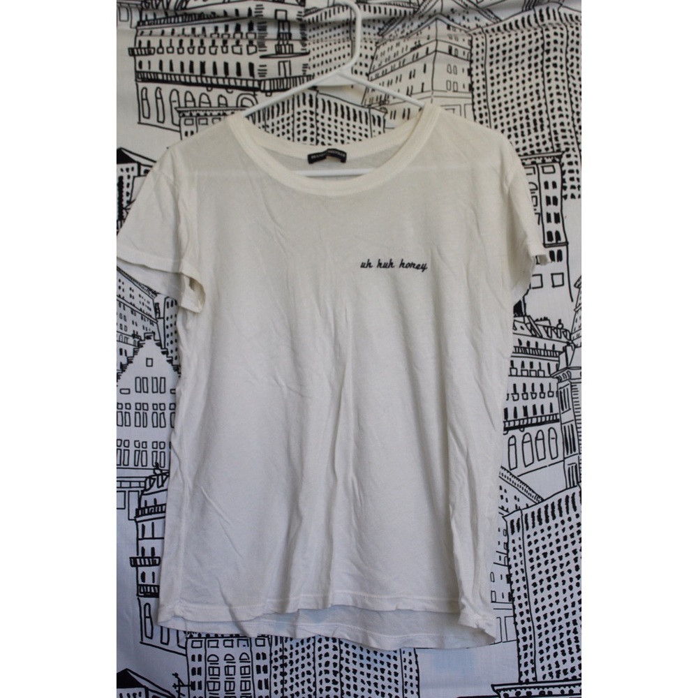 "uh huh honey" tee.