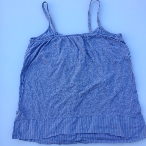 Gray Flowy Tank Top - Picture 3 of 3