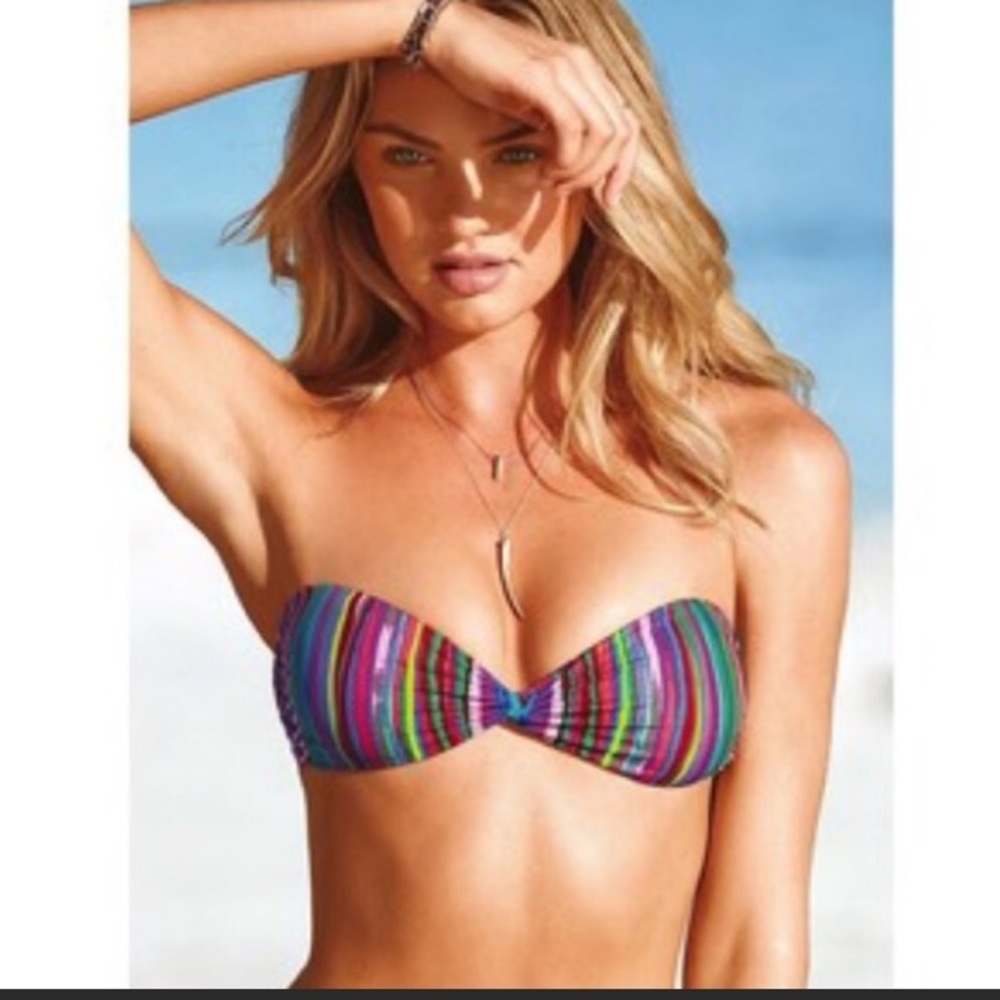 Victoria's Secret bandeau swim top