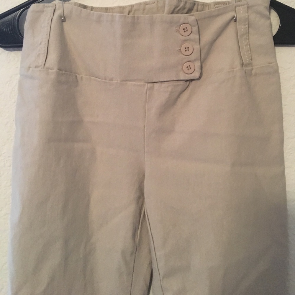 Dress khakis.