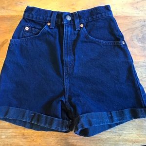 Authentic, high waisted Levi's shorts