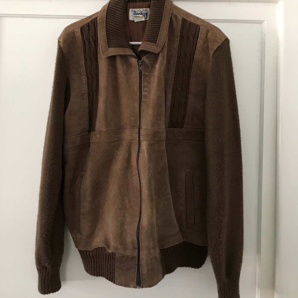 Repage jacket/ Genuine Leather/ XL