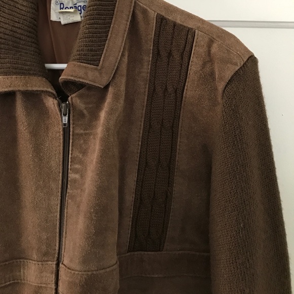 Repage jacket/ Genuine Leather/ XL - Picture 2 of 2