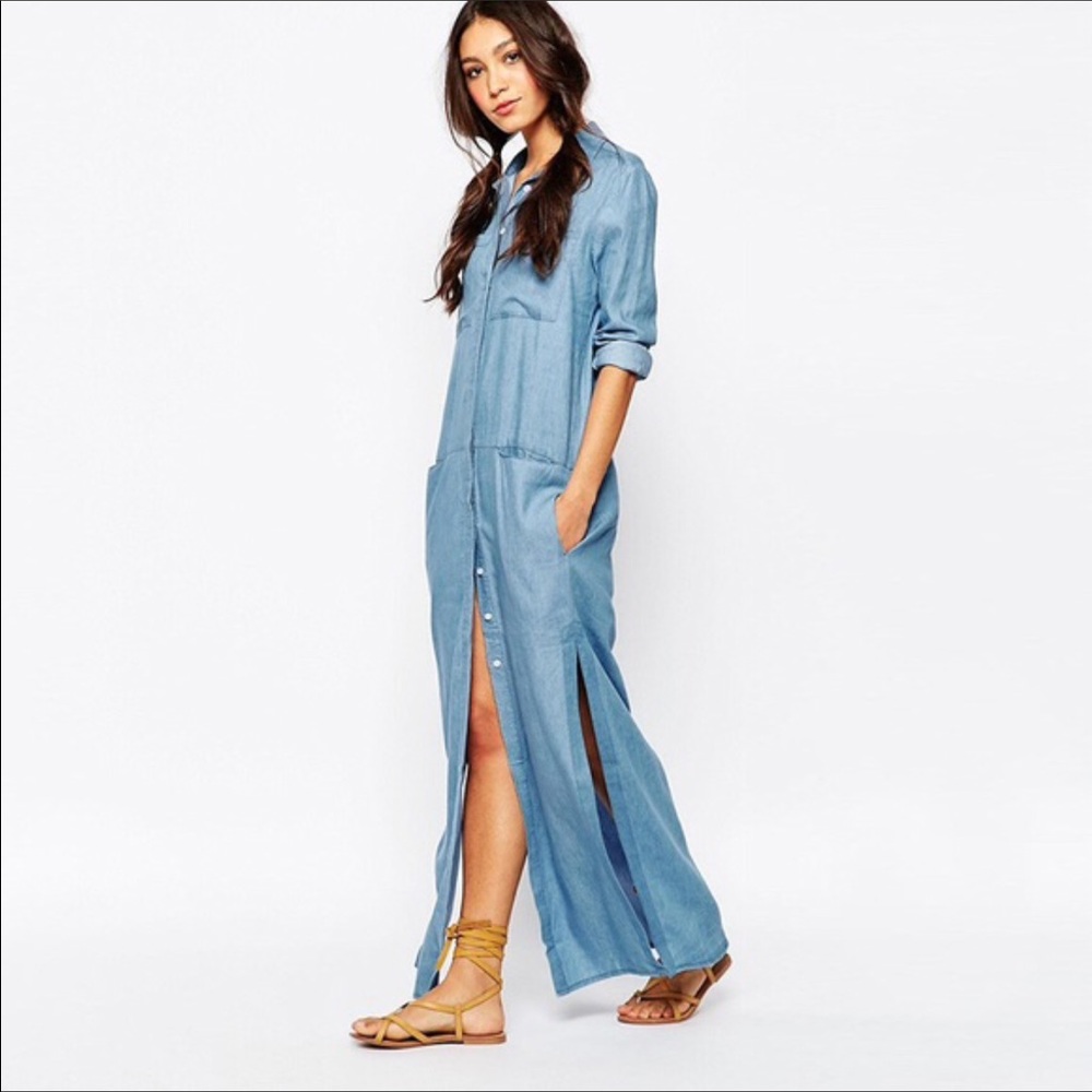 MAKE OFFER ....Brand new...Denim dress