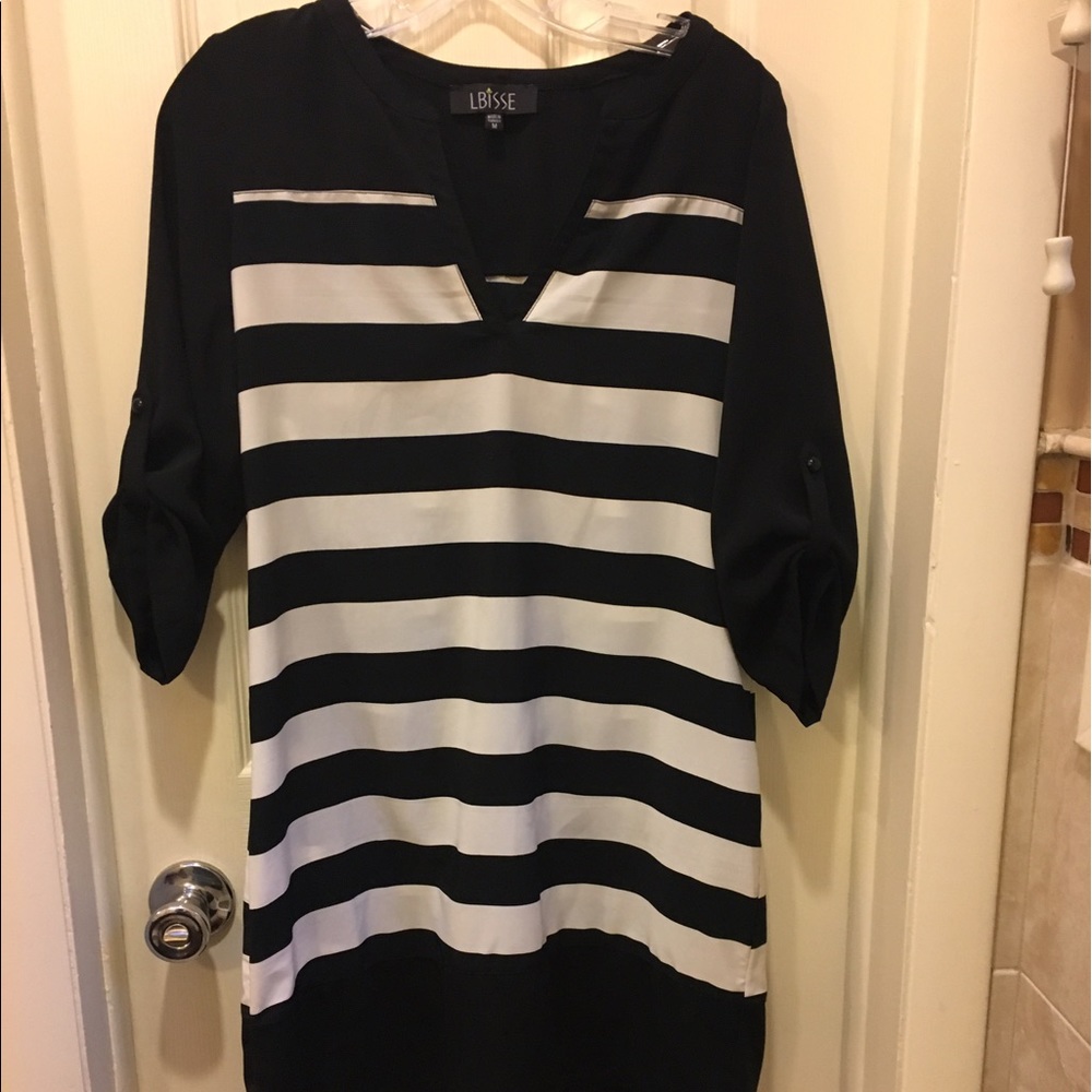 Stripped summer dress
