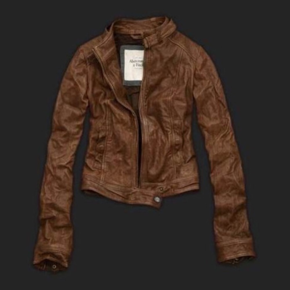 ISO Abercrombie & Fitch 100% Leather Jacket size M