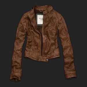 ISO Abercrombie & Fitch 100% Leather Jacket size M