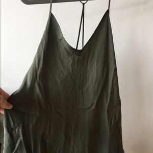 Anthropologie Swing ruffle Tank