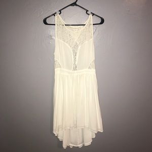 Fun white summer dress