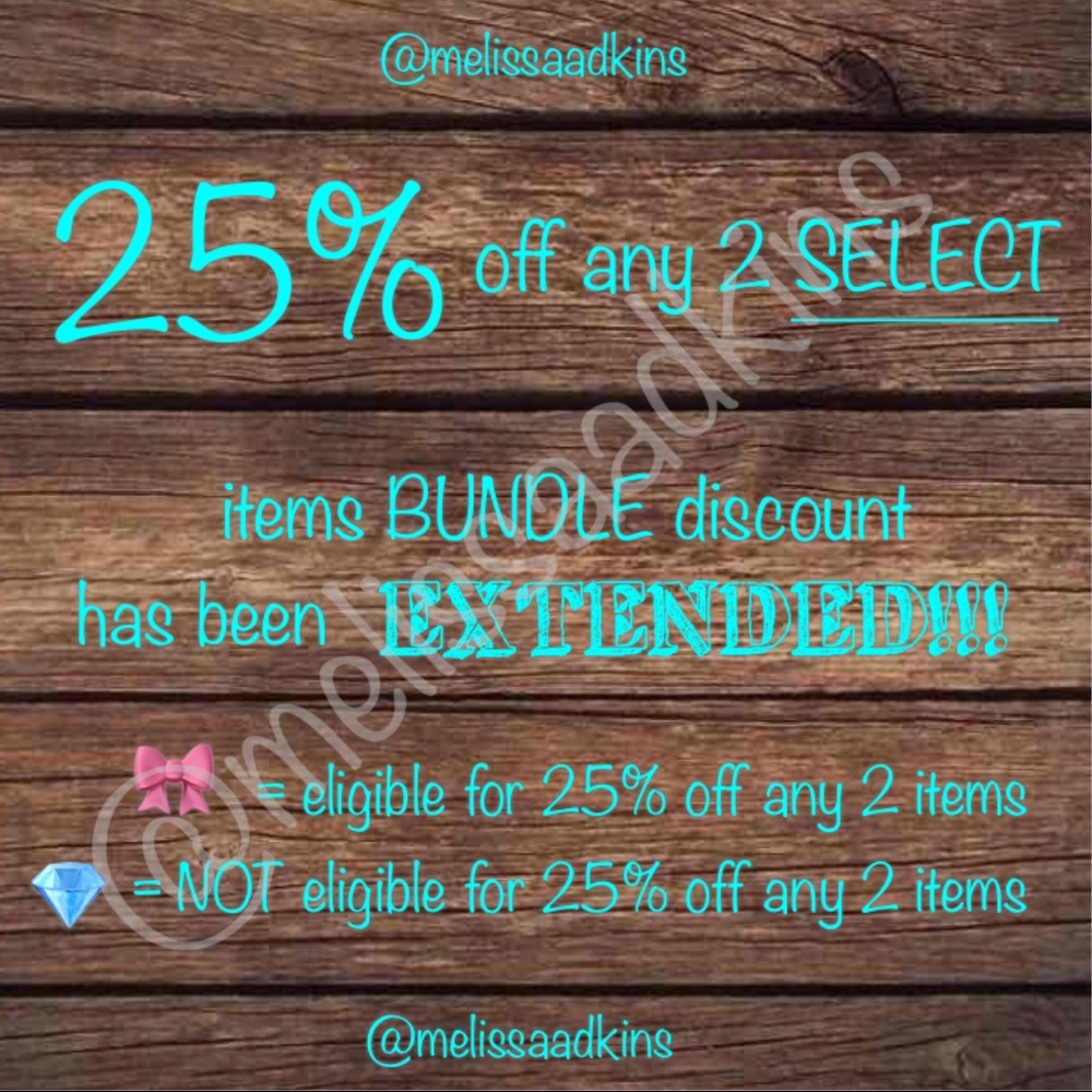 📦 25% discount on SELECT bundle items!!! 📦