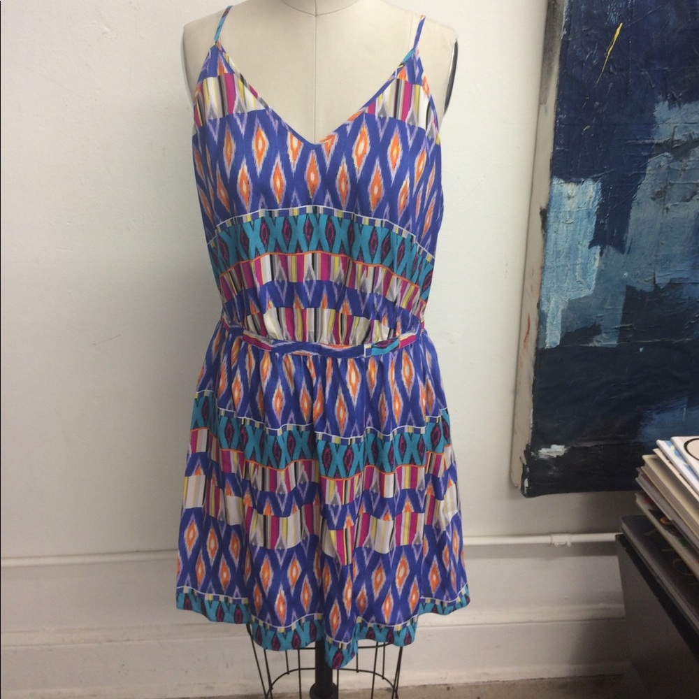 Silk summer dress