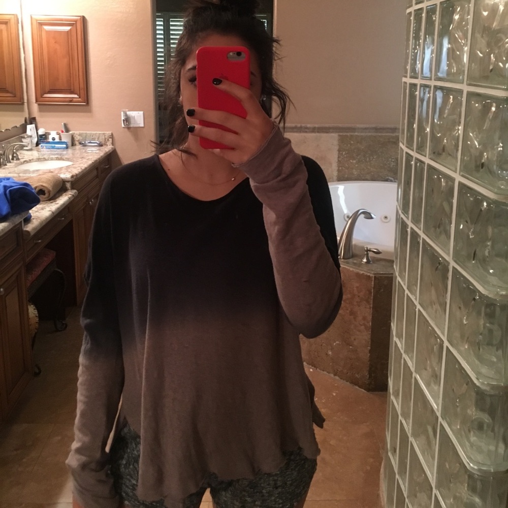 Free People ombré top
