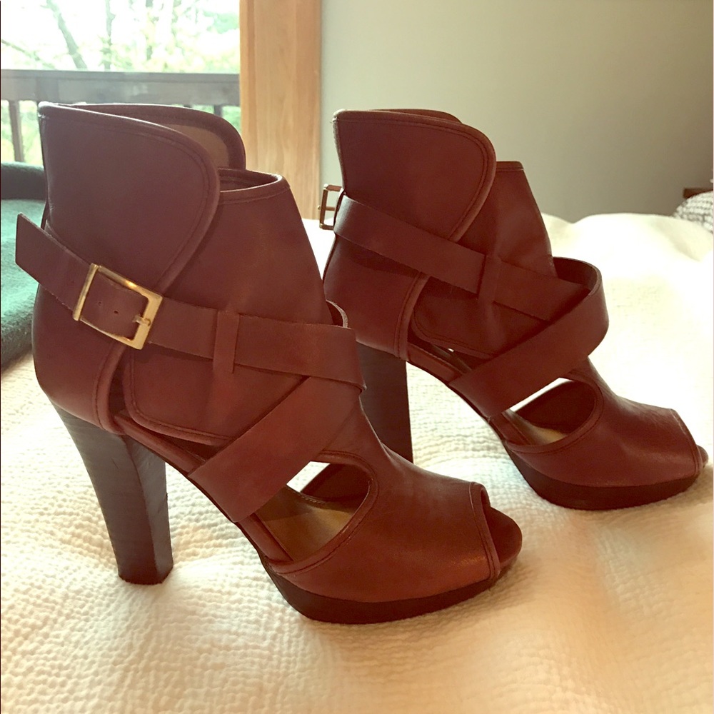 Kelsi Dagger Strappy Booties