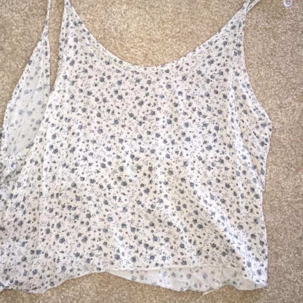 Brandy Melville Floral Tank