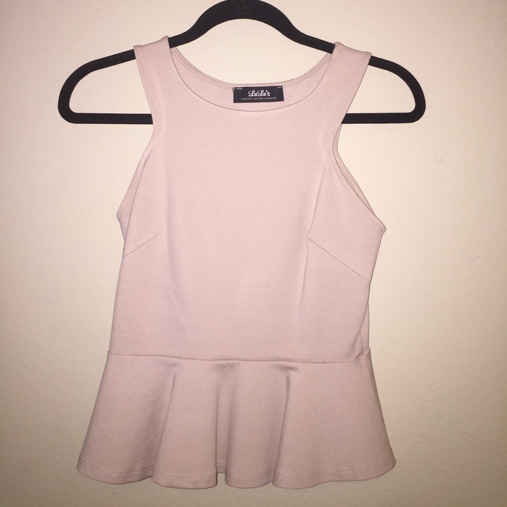 Lulu's Peplum Tank